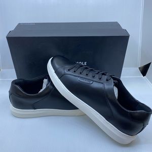 BNIB Kenneth Cole Reaction Men's New York Liam Leather Sneakers